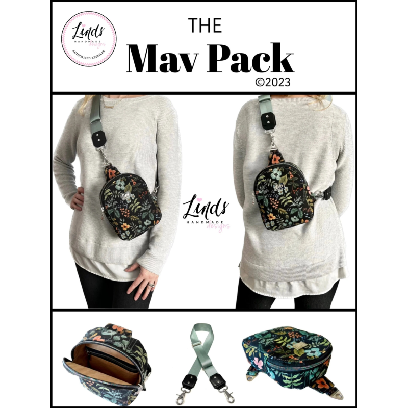 Linds Handmade / Mav Pack / Paper Pattern– Charlotte's Webbing